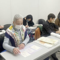 全書芸誌をお使いいただいている書道教室訪問Vol.1：千葉県松戸市「かな書道芳静会：田原芳琴・恵琴」本間加苑中村孝子長谷川和子岡田千明佐々木雅子松尾和子芹澤りえ